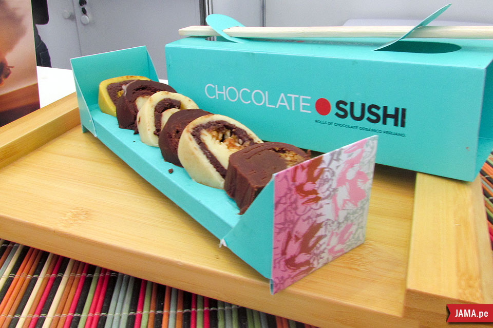 Chocolate sushi