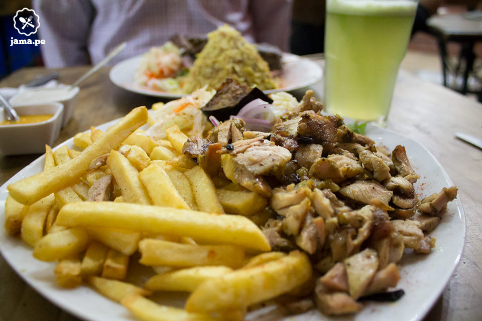 comida arabe en miraflores y comi shawarma