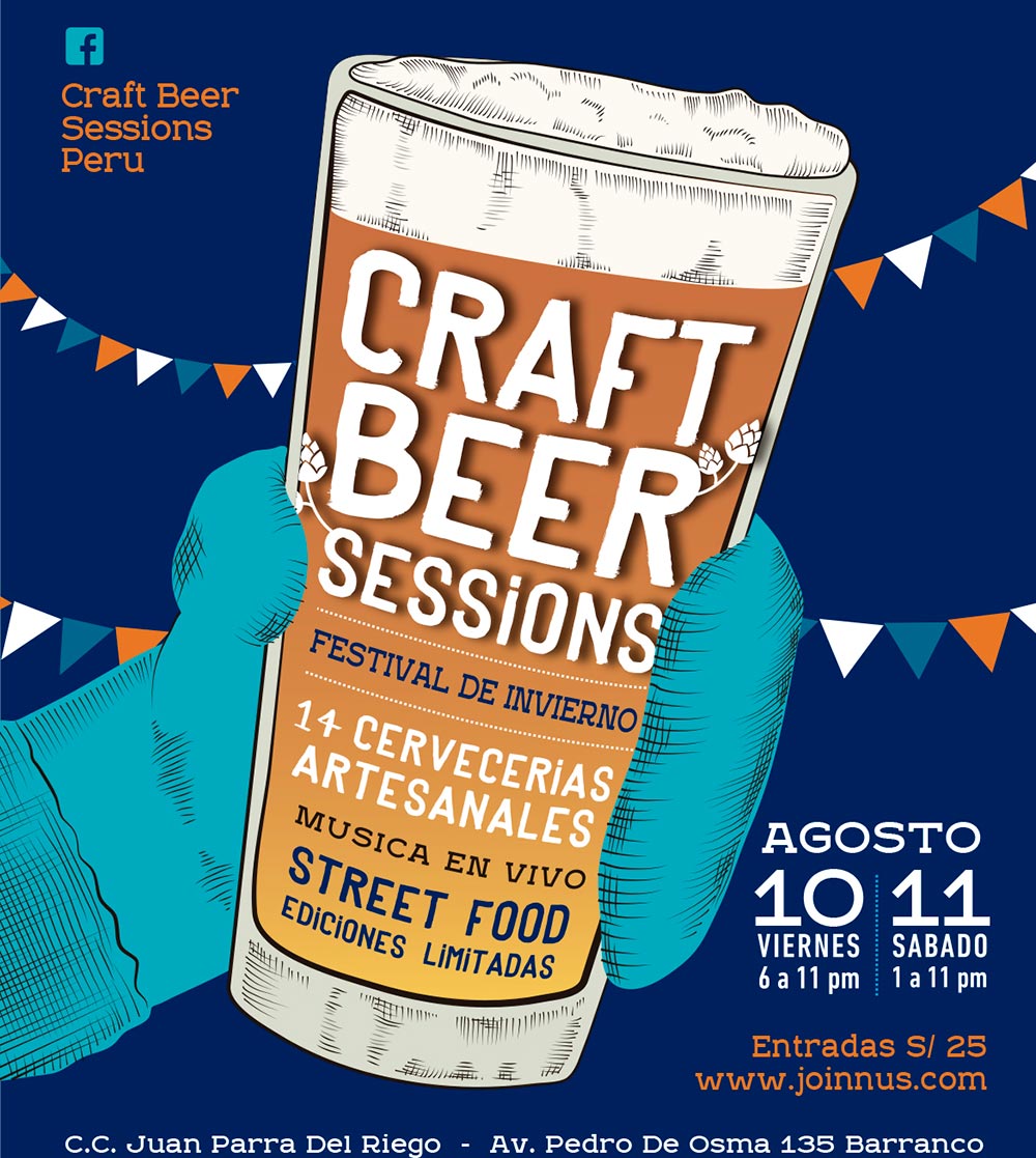 AGENDA: Craft Beer Session, la quinta edición del festival de cervezas artesanales en Lima