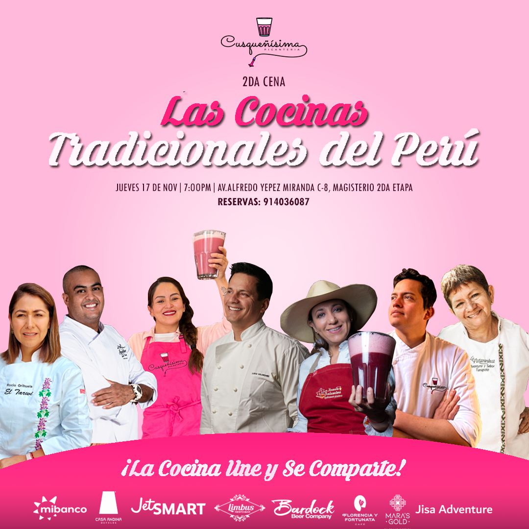 Cusqueñísima Picantería pone en valor las  cocinas tradicionales