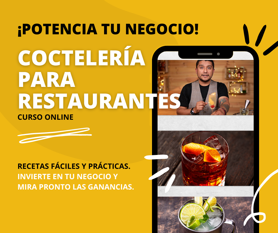 Aprende coctelería y mejora tu negocio de restaurante en Lima